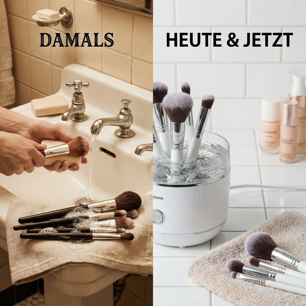 BRUSHCLEAN - Perfektes Make-up beginnt mit sauberen Pinseln – unser Brush Cleaner macht’s schnell, einfach und hygienisch.
